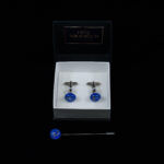 Set of cufflinks and tie pin Starry Sky